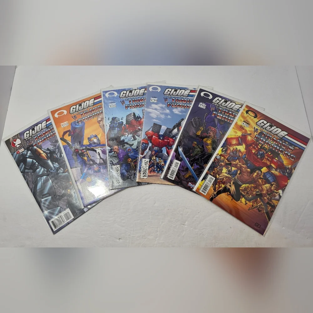 G.I.Joe VS Transformers Comic Book Collection - Picture 1 of 7